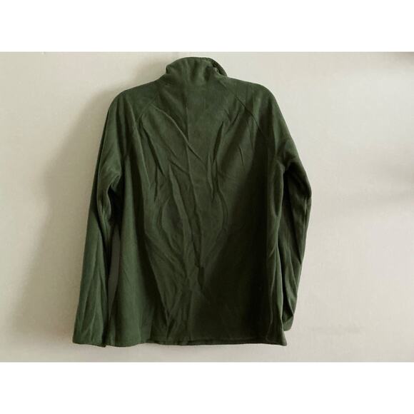 Eddie Bauer Mens 1/4 Zip Pullover Sweater Size XL Green - Picture 4 of 6